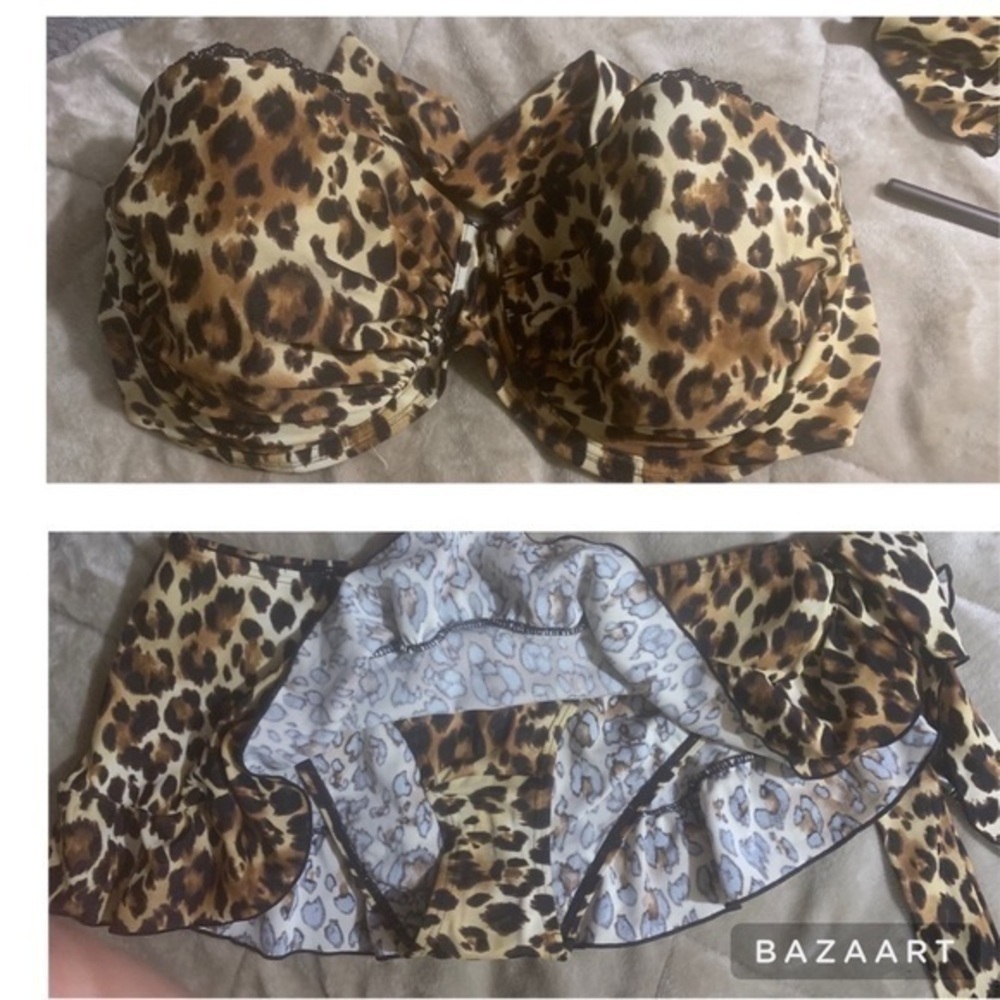 Cheetah print bikini
